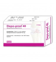 Depo-pred Injection 40 mg vial