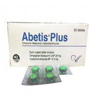 Abetis Plus Tablet 20 mg+12.5 mg