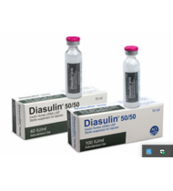 Diasulin SC Injection 50%+50% in 100 IU/ml 10 ml vial