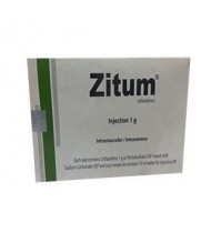Zitum IM/IV Injection 1 gm vial