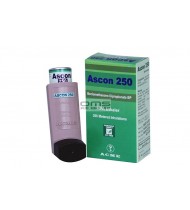 Ascon Inhaler-250 mcg/puff 200 metered doses