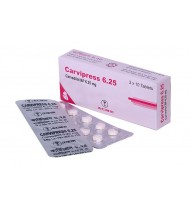 Carvipress Tablet 6.25 mg