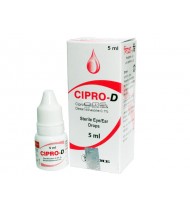 Cipro-D Ophthalmic Solution 5 ml drop