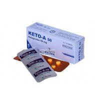 Keto-A Tablet (Enteric Coated) 50mg