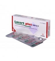 Losart Plus Tablet 100 mg+12.5 mg