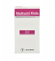 Nutrum Kids Syrup 100 ml bottle