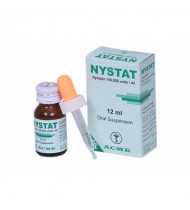 Nystat Oral Suspension 12 ml bottle