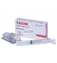 Taxim IM/IV Injection 500 mg vial