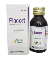 Flacort Oral Suspension 60 ml bottle