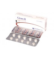 Giran-H Tablet 8 mg+12.5 mg
