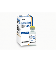 Insulet ASP SC Injection 3 ml vial