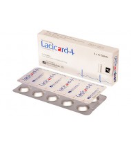 Lacicard Tablet 4 mg