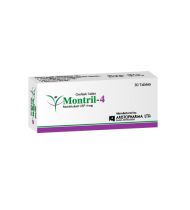 Montril Chewable Tablet 4 mg