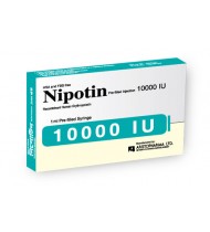 Nipotin IV/SC Injection 10000 IU pre-filled syringe
