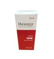 Hexinor Syrup 50 ml bottle