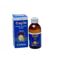 Gepin Syrup 100 ml bottle