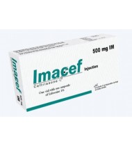 Imacef IM Injection 500 mg vial