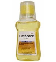 Listacare Gold Mouthwash 120 ml bottle