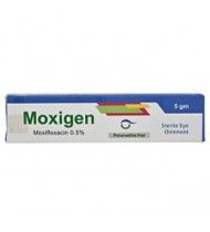 Moxigen Ophthalmic Ointment 5 gm tube
