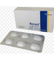 Rovast Tablet 20 mg