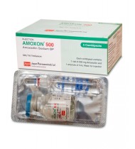 Amoxon IM/IV Injection 500 mg vial
