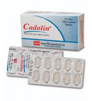 Cadolin Tablet 500 mg+200 IU