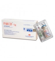 Parcef IM Injection 1 gm vial