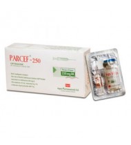 Parcef IV Injection 250 mg vial