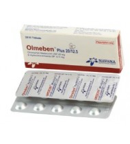 Olmeben Plus Tablet 20 mg+12.5 mg