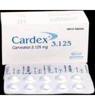 Cardex Tablet 3.125 mg