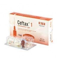 Ceftax IM/IV Injection 1 gm
