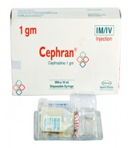 Cephran IM/IV Injection 1 gm vial