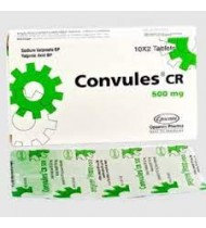 Convules SR Tablet (Controlled Release) 500 mg