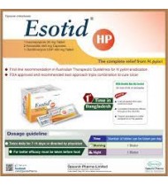 Esotid HP Tablet 20 mg+1000 mg+500 mg