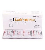 Larb Plus Tablet 100 mg+12.5 mg