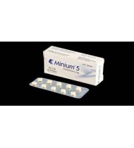 Minium Tablet 5 mg