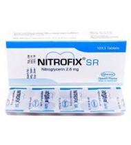 Nitrofix SR Tablet (Sustained Release) 2.6 mg