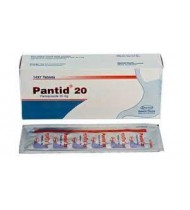Pantid Tablet (Enteric Coated) 20 mg