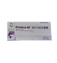 Sitadus-M Tablet (Extended Release) 50 mg+1000 mg