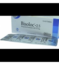 Bisoloc Tablet 2.5 mg