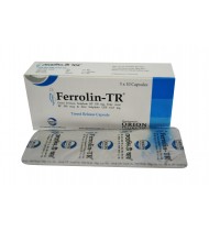 Ferrolin TR Capsule (Timed Release) 150 mg+0.5 mg+61.8 mg