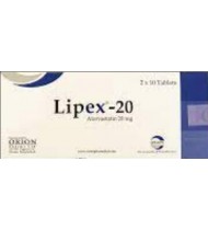 Lipex Tablet 20 mg