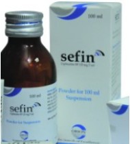 Sefin DS Powder for Suspension 100 ml bottle