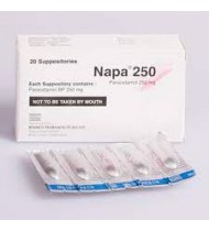 Napa Suppository 250 mg