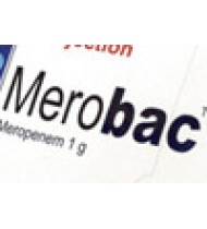 Merobac IV Injection or Infusion 1 gm vial: