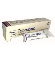 Tobrabac Ophthalmic Ointment 3 gm tube