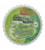 Face White Mud Cream With Cucumber Extract (180ml)