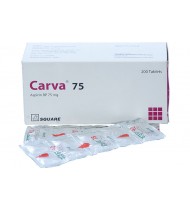 Carva Tablet (Enteric Coated) 75 mg