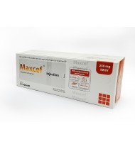 Maxcef IM/IV Injection 250 mg vial