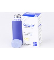 Sultolin Inhaler 200 metered doses